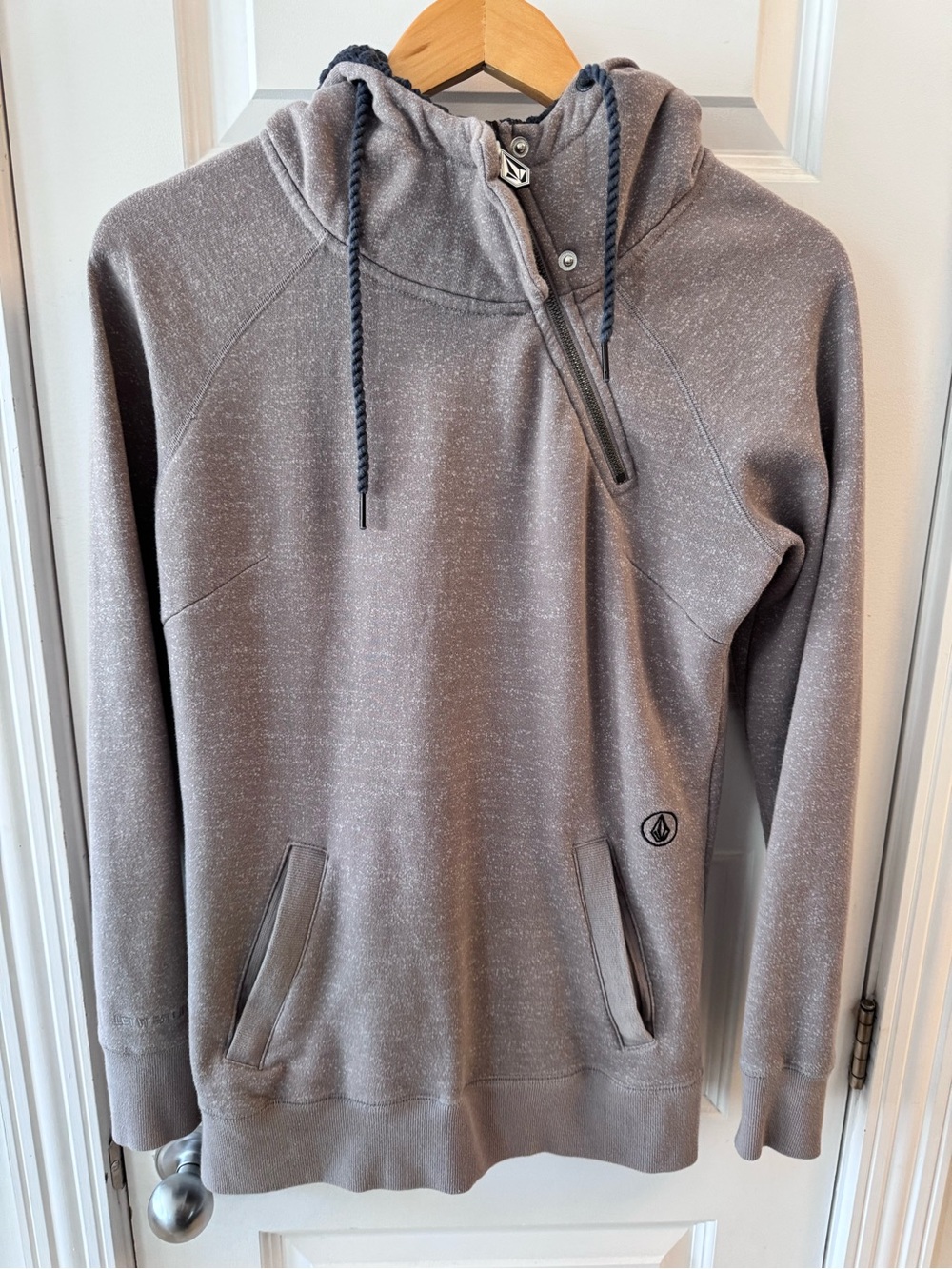 Volcom Taupe Heather Pullover Hoodie